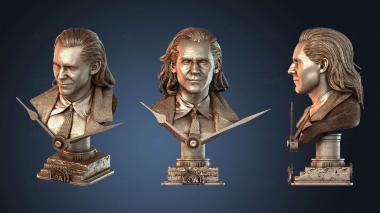 3D модель Локи Бюст Первый (STL)