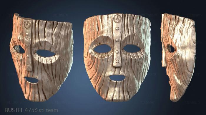 Бюсты монстры и герои Маска Локи из фильма