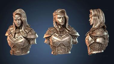 3D модель Потерянный и найденный БЮСТ Фрейя (STL)