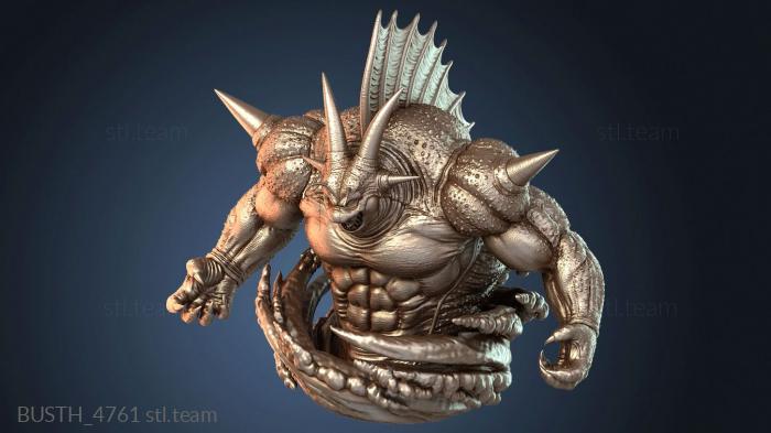 Бюсты монстры и герои ЛУКАС ПЕРЕС ПОРУНГА АНТЕННА