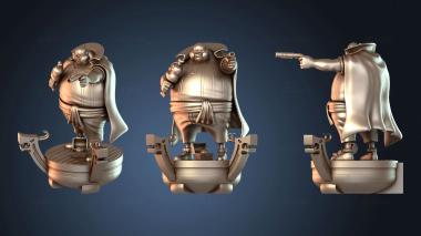 3D модель Лаки Ру Пираты Рыжих Волос (STL)