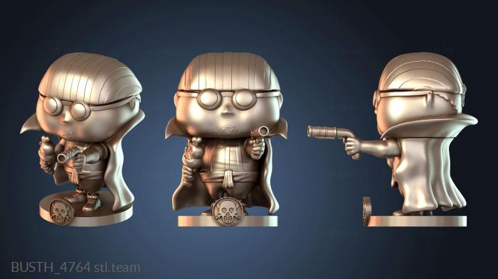 Бюсты монстры и герои Фанки Лаки Ру