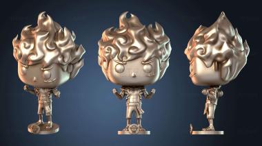 3D модель Луффи Гир Ника (STL)