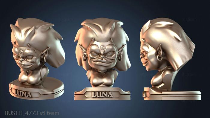 Бюсты монстры и герои Лунный бюст