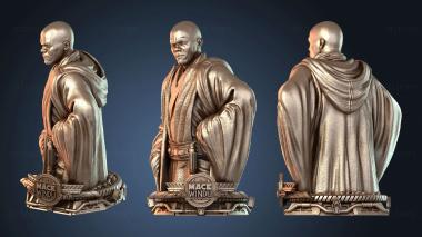 3D модель Бюст Мейса Винду из «Звездных войн» (STL)