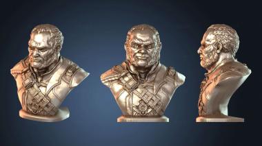 3D модель Бюст Мака Рукты (STL)