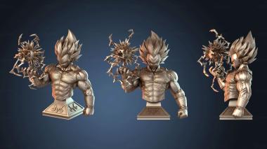 3D модель Бюст Маджина Вегеты (STL)