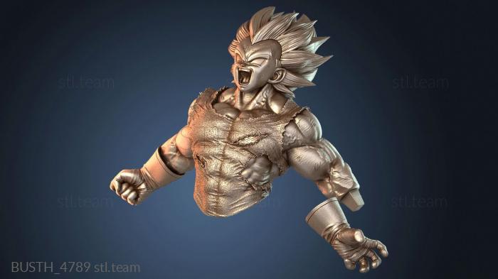 Бюсты монстры и герои Majin Vegeta Bust MV BRAZO