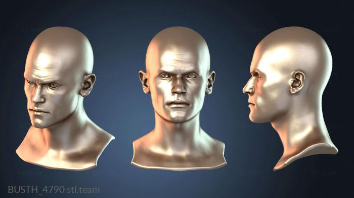 Бюсты монстры и герои Мужской