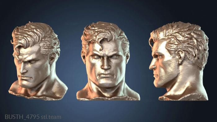 Бюсты монстры и герои Мужской бюст