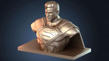 3D модель Бюст стилизованного мужчины (STL)