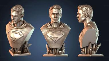 3D модель Бюст мрачного человека (STL)