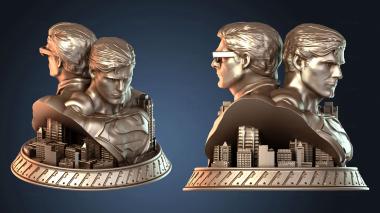 3D модель Человек Кларк Кент Метрополис (STL)