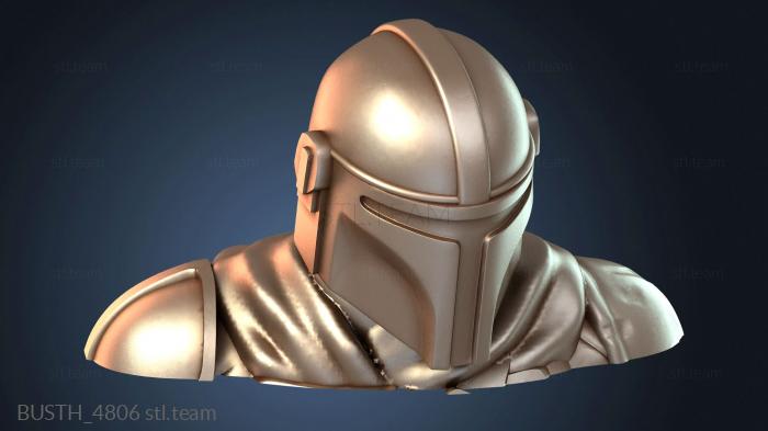 Бюсты монстры и герои Мандалорский бюст