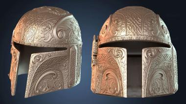 3D модель Шлем Мандо (STL)