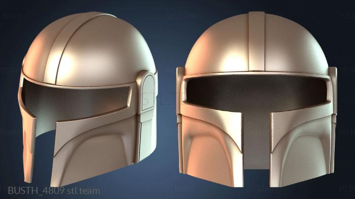 Бюсты монстры и герои Шлем Мандо Юнлинга