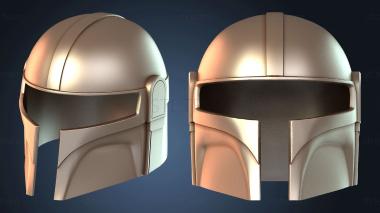 3D модель Шлем Мандо Юнлинга (STL)