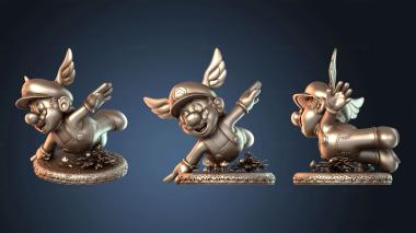 3D модель Марио Один (STL)