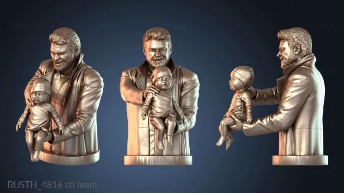 Бюсты монстры и герои Марк Бэби