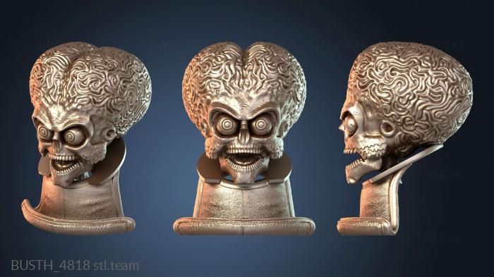 Бюсты монстры и герои Марс атакует конфетную чашу