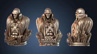 3D модель Бюст Марсианского Охотника (STL)