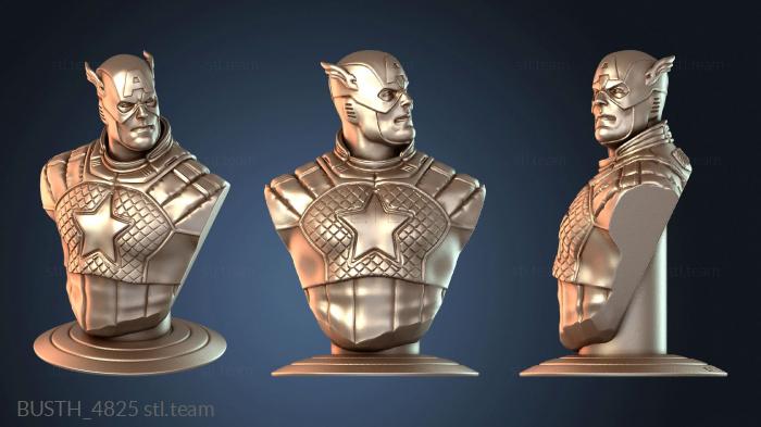 Бюсты монстры и герои Бюст Капитана Америки от MARVELL