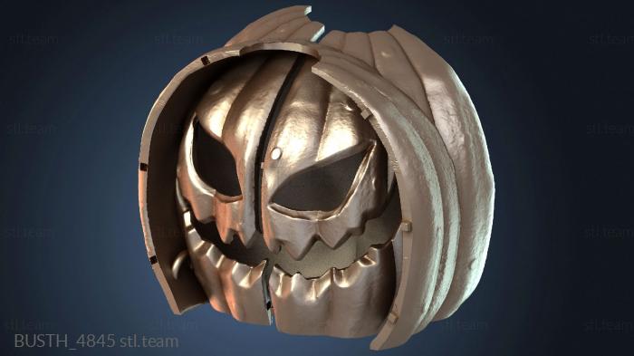 Бюсты монстры и герои Маски Тыквенный Шлем