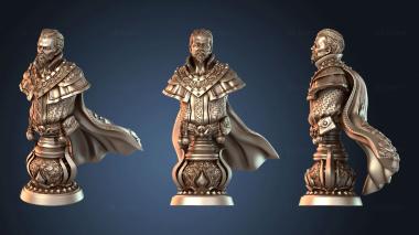 3D модель Бюст Мастера-Волшебника Барандира Просветленного (STL)