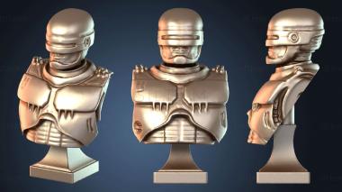 3D модель Masterclip ROBOCOP вдохновил BUST (STL)