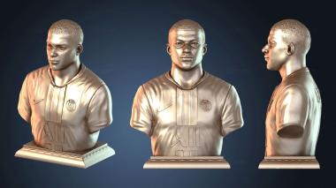 3D модель Форма Мбаппе Килиана ПСЖ (STL)