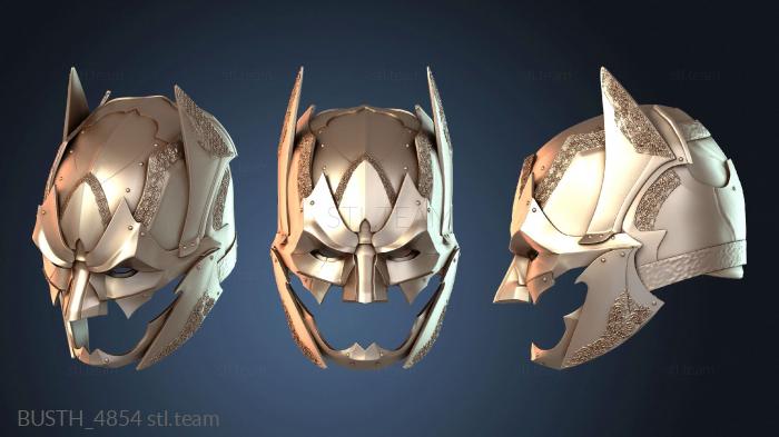 Бюсты монстры и герои Средневековый шлем Бэтмена