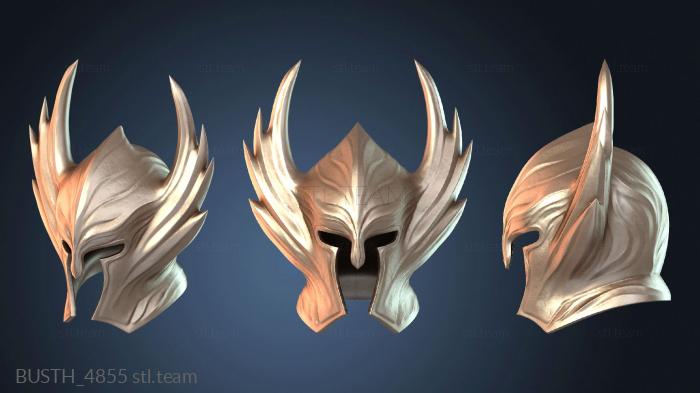 Бюсты монстры и герои Средневековый шлем