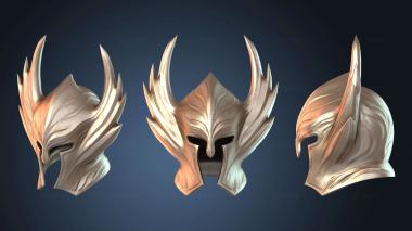 3D модель Средневековый шлем (STL)