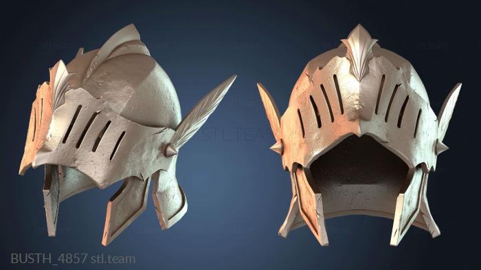 Бюсты монстры и герои Тяжелый средневековый шлем