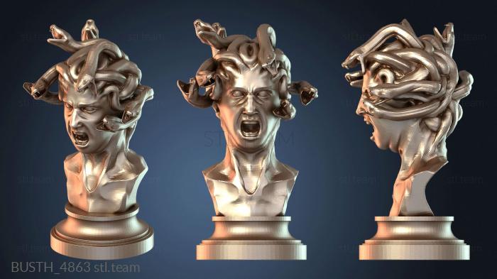 Бюсты монстры и герои Медуза