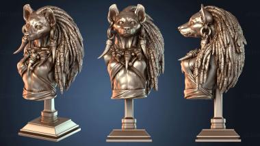 3D модель Стенд с бюстом Мейрсоа (STL)