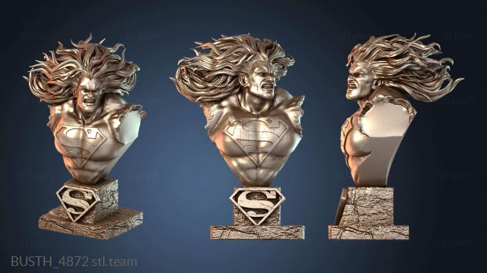 Бюсты монстры и герои Бронированный металлический человек