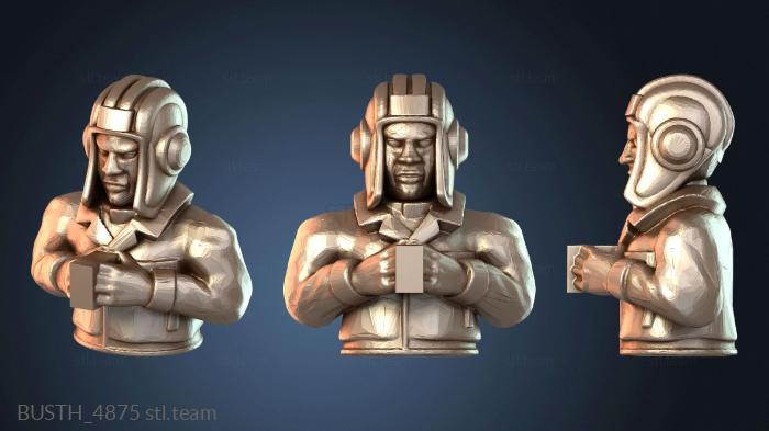 Бюсты монстры и герои Пулеметчик