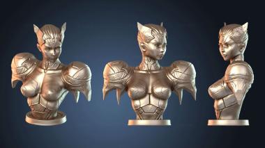 3D модель Бюст Miyo Cygirl (STL)