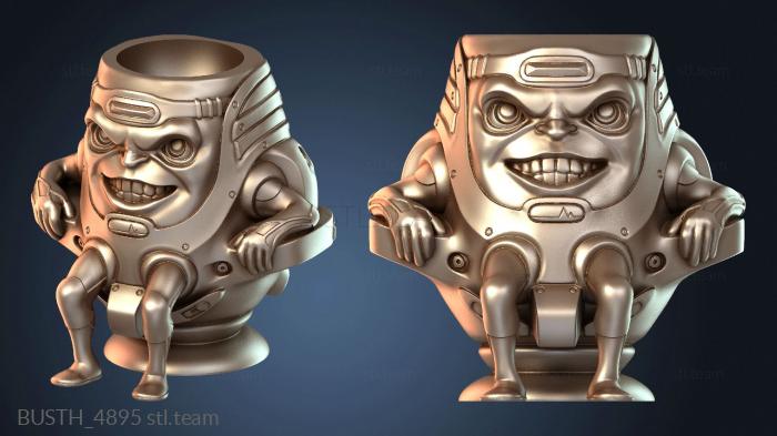 Бюсты монстры и герои Яичная чашка Modok