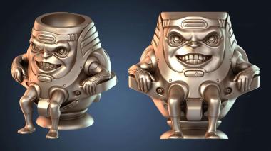 3D модель Яичная чашка Modok (STL)