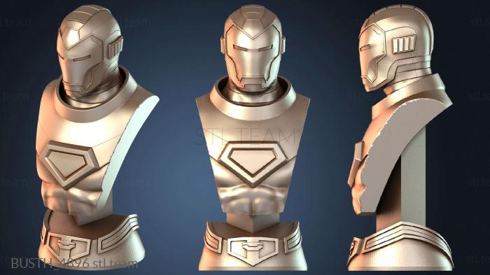 Бюсты монстры и герои Модульный бюст Железного человека