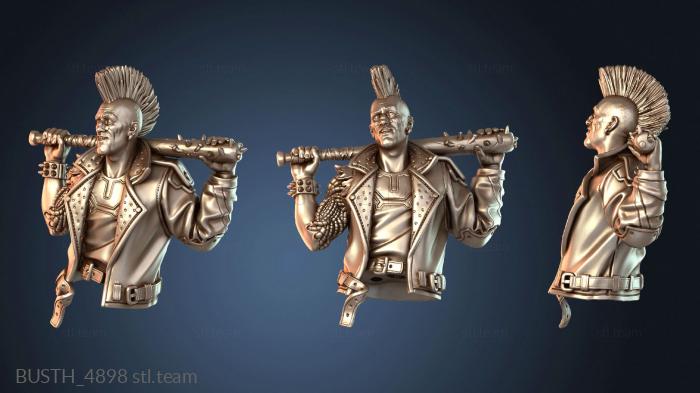 Бюсты монстры и герои Бюст панка-клаббера Мо