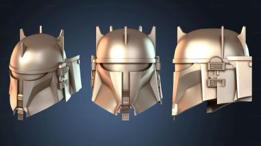 3D модель Мофф Гидеон Мандалорский шлем BP (STL)