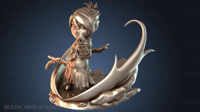 Бюсты монстры и герои Морриган Dragon Age