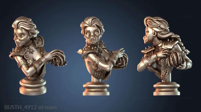 Бюсты монстры и герои Бюст Эльзы И АННЫ Саб Зиро в смертельной битве