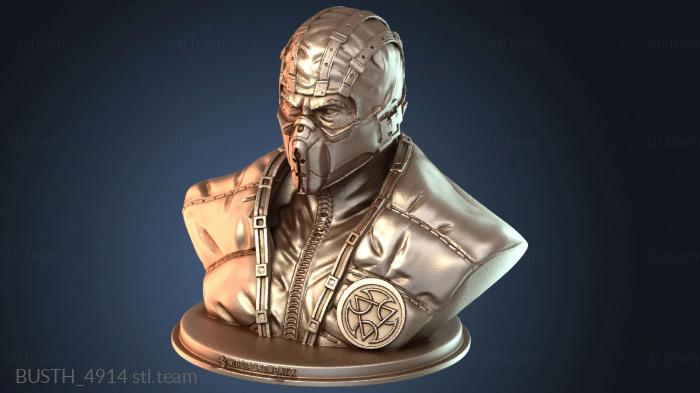 Бюсты монстры и герои Mortal Kombat Саб-Зиро