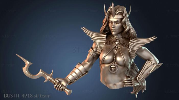 Бюсты монстры и герои Мортис Умбра Генерал Бюст