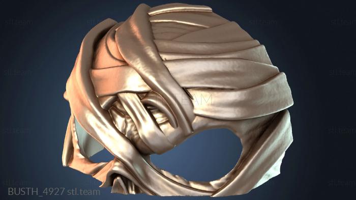 Бюсты монстры и герои Верхняя часть маски «Жуткая мумия»