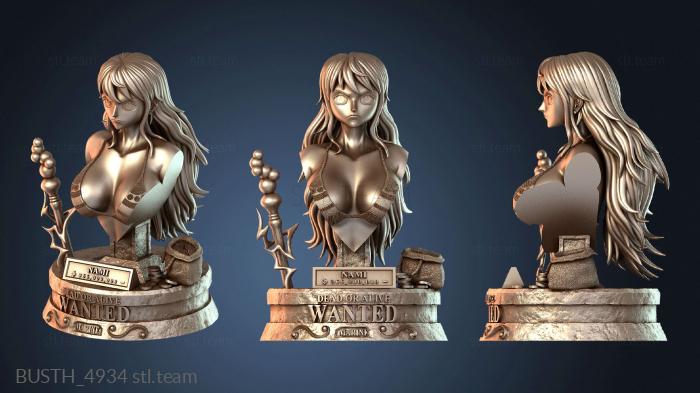 Бюсты монстры и герои Анимированная монета «Бюст Нами»